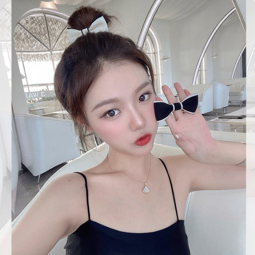 小香风发绳复古可爱少女韩版