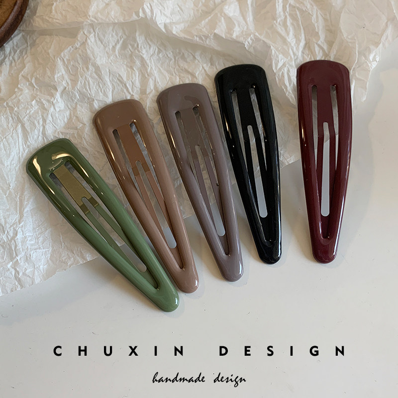 初心cx边夹日韩简约大号bb夹发夹