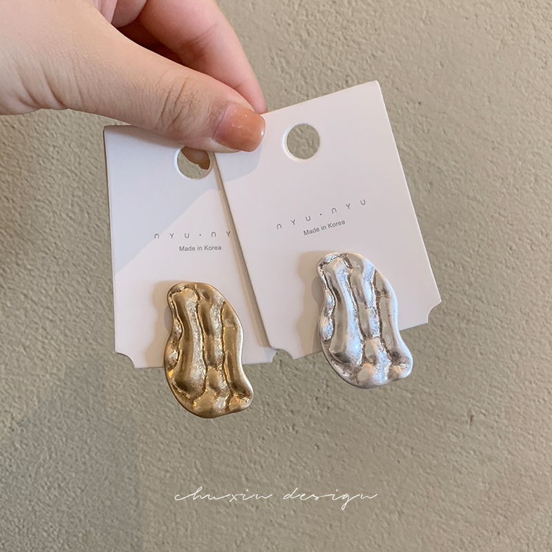 小众设计师做旧金属发夹个性头饰