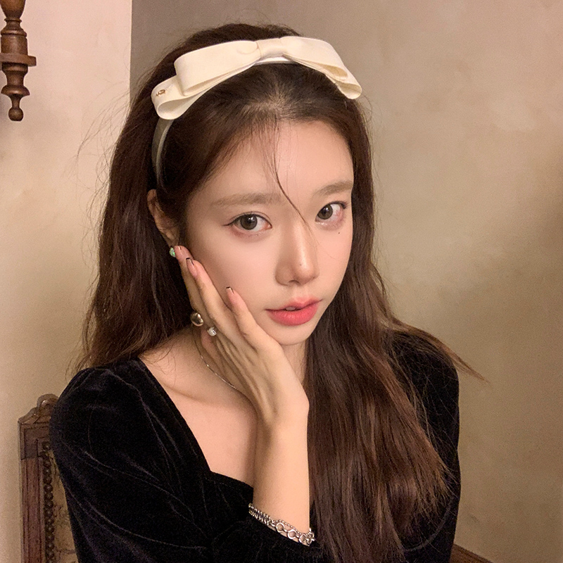 初心cx发箍日韩甜美蝴蝶结头箍