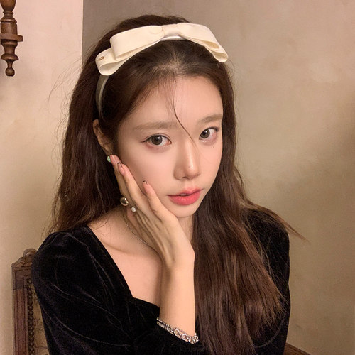 初心cx发箍日韩甜美蝴蝶结头箍