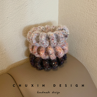 电话线发圈小号百搭头绳韩国ins