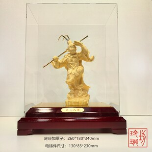 绒沙金黄金摆件金猴子孙悟空齐天大圣金银工艺品装饰品十二生肖猴