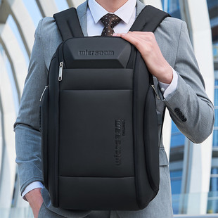 男士高级感商务双肩包2025年新款笔记本电脑包大容量多用途旅行包