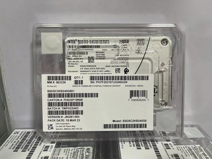 Intel/英特尔S4510 240G固态硬盘480G 960G 1.92T 3.84T企业级SSD