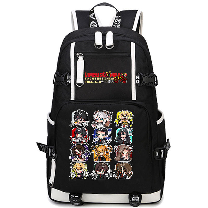 2024LimbusCompany 边狱巴士边狱公司 鸿路12罪人同人双肩包背包