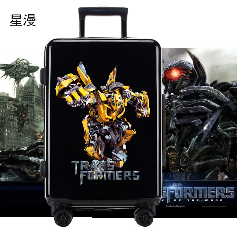 新品漫威复仇者联盟行李箱男生钢铁侠蝙蝠侠儿童拉杆箱万向轮男孩