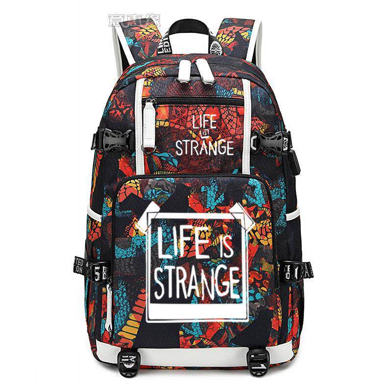2024奇异人生 周边书包 暴风前夕 Life is Strange冒险游戏背包双