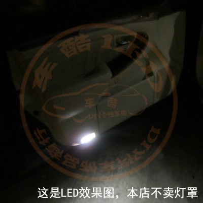 丰田新皇冠  LED门灯 门边车内灯
