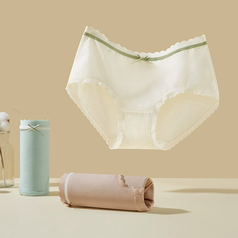 内裤女棉zk蕉凸内裤工厂女式棉内裤可爱蕾丝内裤女生内裤
