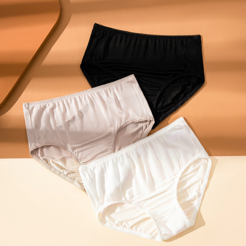 蚕丝真丝薄款透气防走光无痕高腰内裤女式四根丝夏季,女士内衣/男士内衣/家居服,男三角内裤,淘宝优惠券,粉丝福利购,淘宝优惠卷