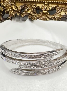 美物夸张手镯镶钻简约气