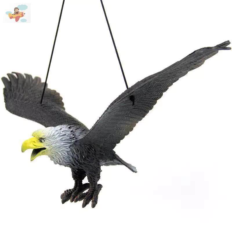 赶鸟驱鸟神器家用阳台惊鸟户外防鸟老鹰驱鸟鹰模型假人吓小鸟用的