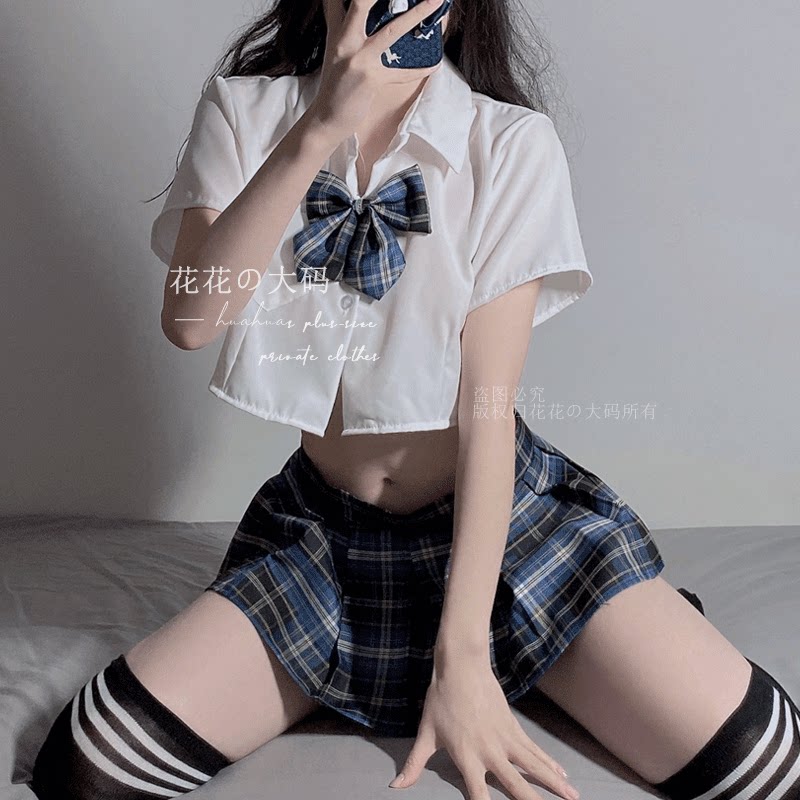 性感情趣内衣JK制服诱惑