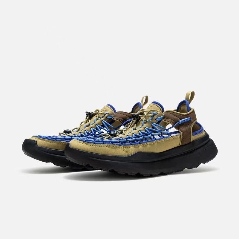 日本外贸爆款透气手工编织摇摇鞋户外高性能摇摇底男士厚底凉鞋男,流行男鞋,休闲凉鞋,淘宝优惠券,粉丝福利购,淘宝优惠卷