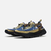 日本外贸爆款 男 厚底凉鞋 透气手工编织摇摇鞋 户外高性能摇摇底男士