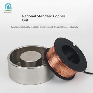 失电型直流圆形吸盘式微型电磁铁12V24V强力起重吸铁通电消磁剩磁