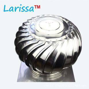 新款不锈钢无动力屋顶风机 排风球涡轮旋转风帽 屋顶通风机