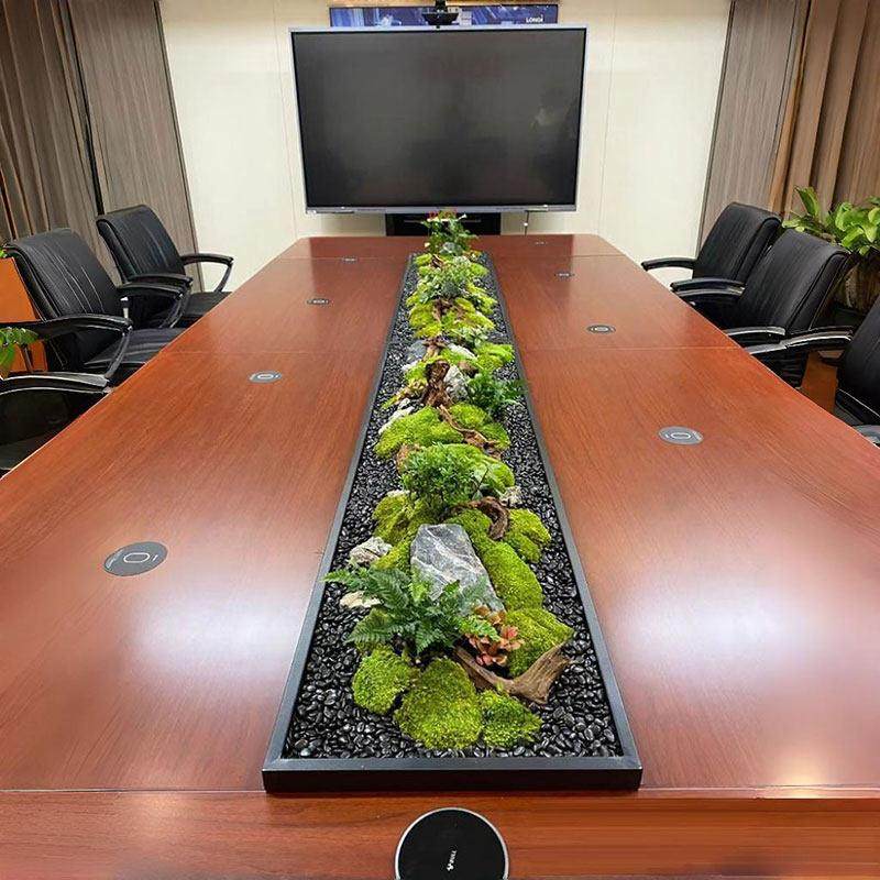 绿植装饰桌面摆件办公桌会议室长方形桌微景观客饭厅苔藓造景定制,家居饰品,餐桌花艺,淘宝优惠券,粉丝福利购,淘宝优惠卷