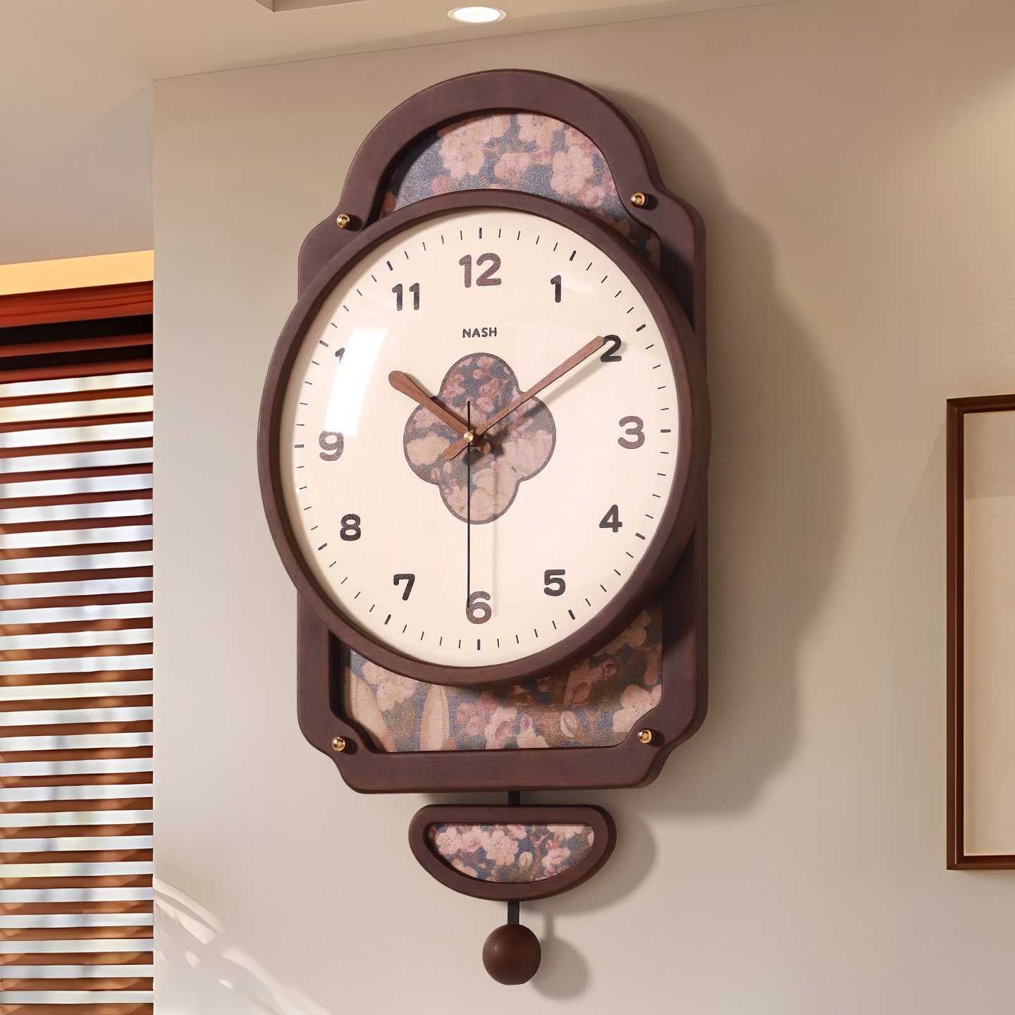 创意复古家用静音挂钟