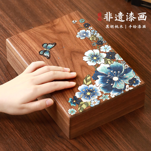 送礼佳品！高颜值实木首饰盒