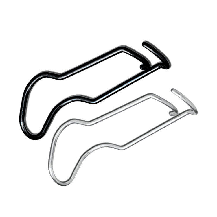 大棚钢管连接弹簧扣支架卡扣压顶簧钢丝夹顶玻璃纤维杆卡簧子定制