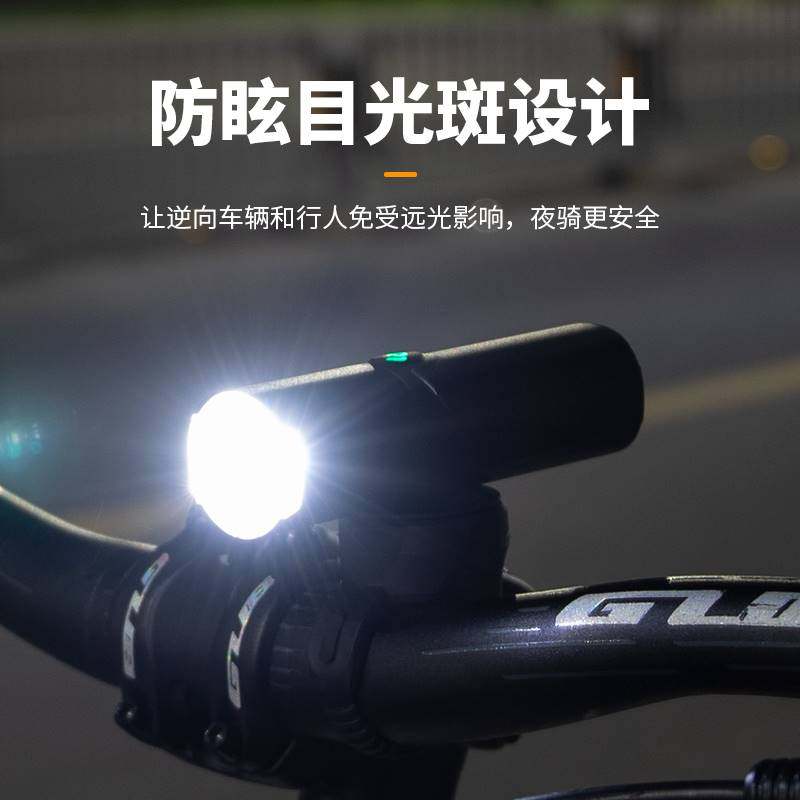 GUB022自行车灯前灯夜骑强光手电筒充电防雨山地公路车骑行吊装