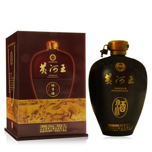 53度3L典藏坛子黄河王芝麻香型白酒纯粮酿造老酒绝版高端商务宴请