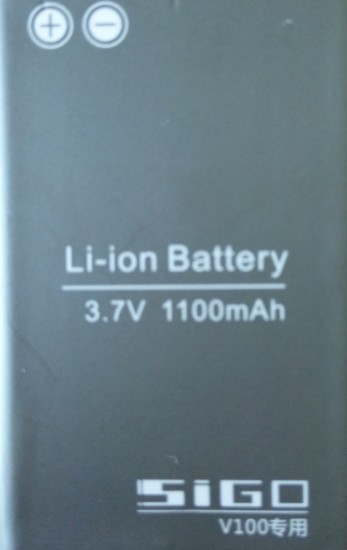 Li-ion BATTERY 3.7V 1100MAH电池 5iG口 V100专用 MP5电压 SIGO