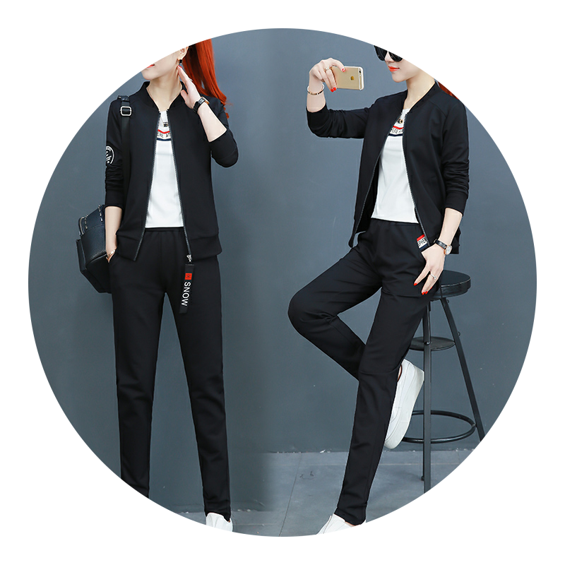 quality goods Kern Adidas fashion Athletic Wear suit Three 2019 Spring new pattern Korean Edition Springin the Women's clothing/Boutique , Set/Student uniforms/Work uniforms , Leisure sports suit  category - from Buy2taobao.com to provide professional Taobao agent buy service
