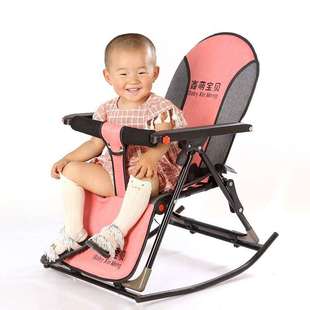 儿童摇摇床0一3岁宝宝小孩摇篮哄娃神器婴儿三合一摇椅躺椅安抚椅