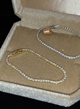 Classic Full of Rhinestones 18K Gold Plated Bracelets For