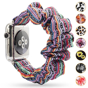 Scrunchie Elastic Band for Apple Watch 6 5 4 3 38mm bands 4