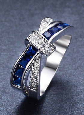 wholesale 925 Sstamped silver Ring Beautiful pretty fashion
