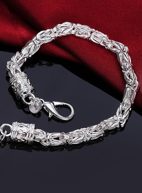 High quality 925 sterling silver Bracelet for woman man