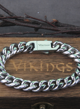 Never Fade Stainless Steel Vikings Bracelets For Men Blank