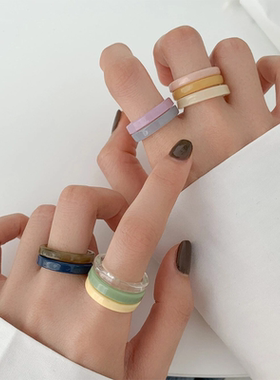 2023 Hallyu New Stray Kids Felix Same Ring Color Acrylic