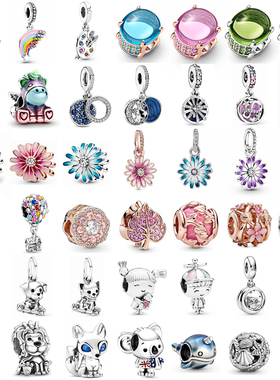 2022 New 925 Sterling Silver Moments Charms fit Original
