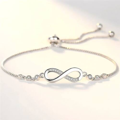 Fine Sterling Silver Crystal Bracelets For Women Fashion Kno