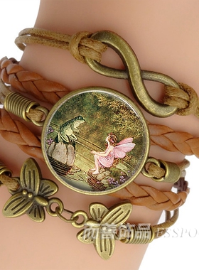 Fashion Accessories Frog Fairy Tale Jewelry Glass Dome Lost