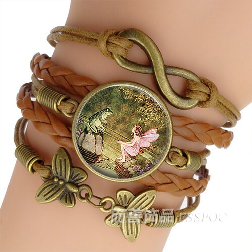 Fashion Accessories Frog Fairy Tale Jewelry Glass Dome Lost