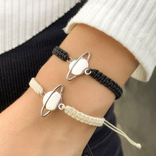 2 pieces/set Fashion Female Planet Charm Bracelet For Women