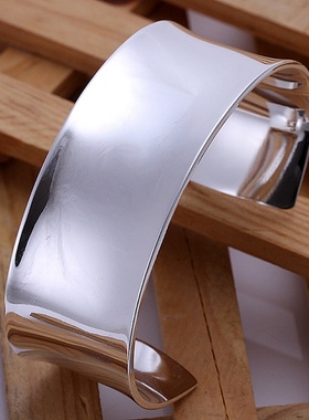 925 Stamped silver high quality fashion Silver Women solid