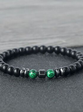 Minimalism Natural Stone Prayer Bracelet Meditation Jewelry