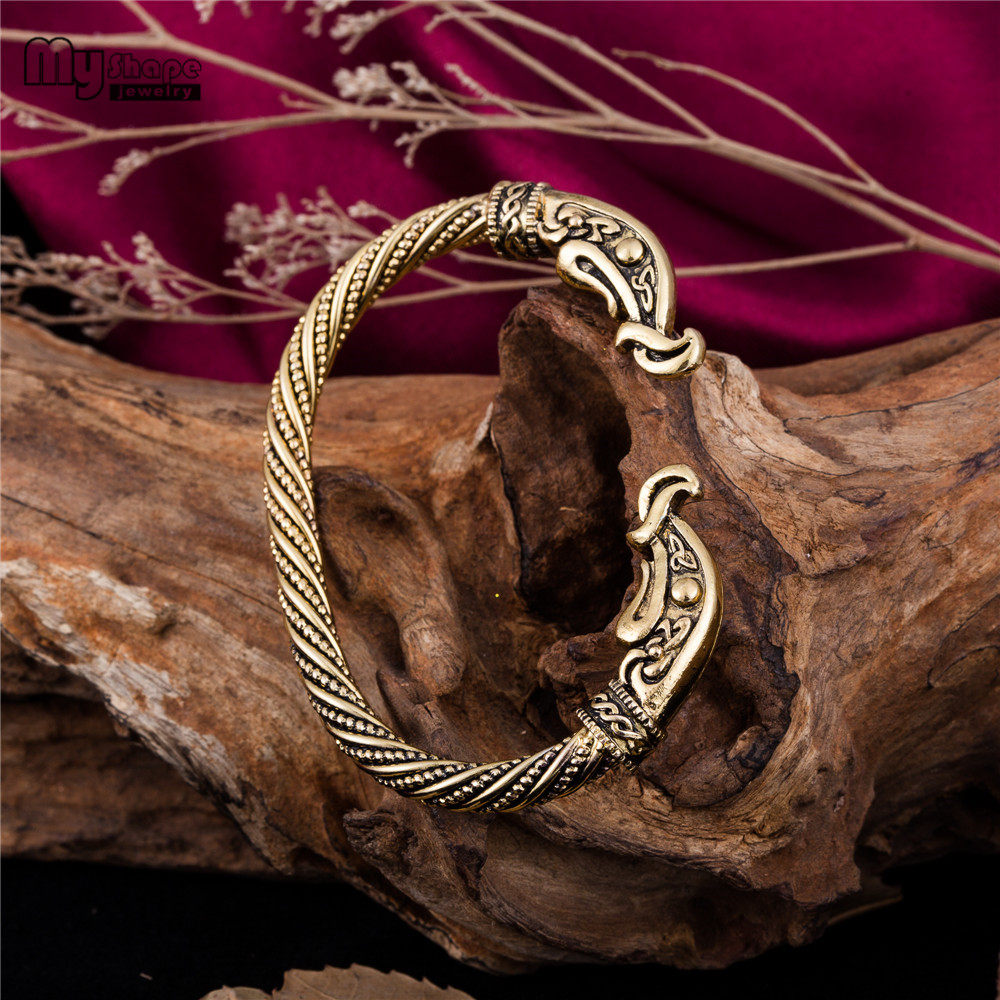 2023New My Shape Wolf Head Bracelet Cuff Bangle Magic Pulser