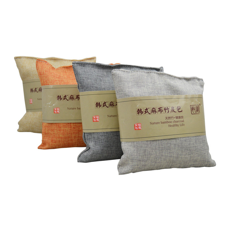 敏胤 MYL-6650 韩式麻布竹炭包 500G 袋装