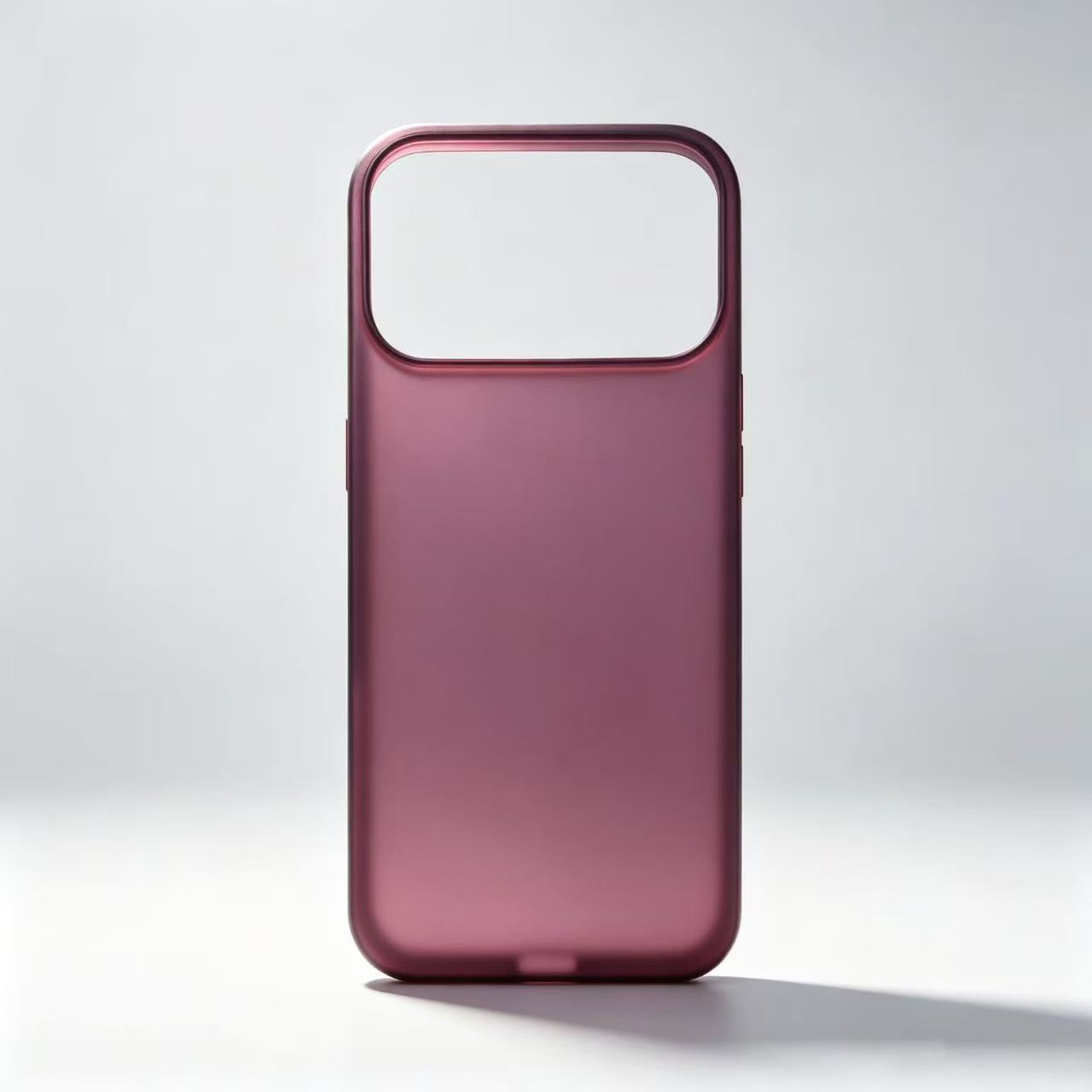 麦壳MK｜ins极简适用iphone18pro防摔保护套苹果17pro新款pc硬壳透明磨砂质感18不沾指纹大视窗0.7mm轻薄细腻