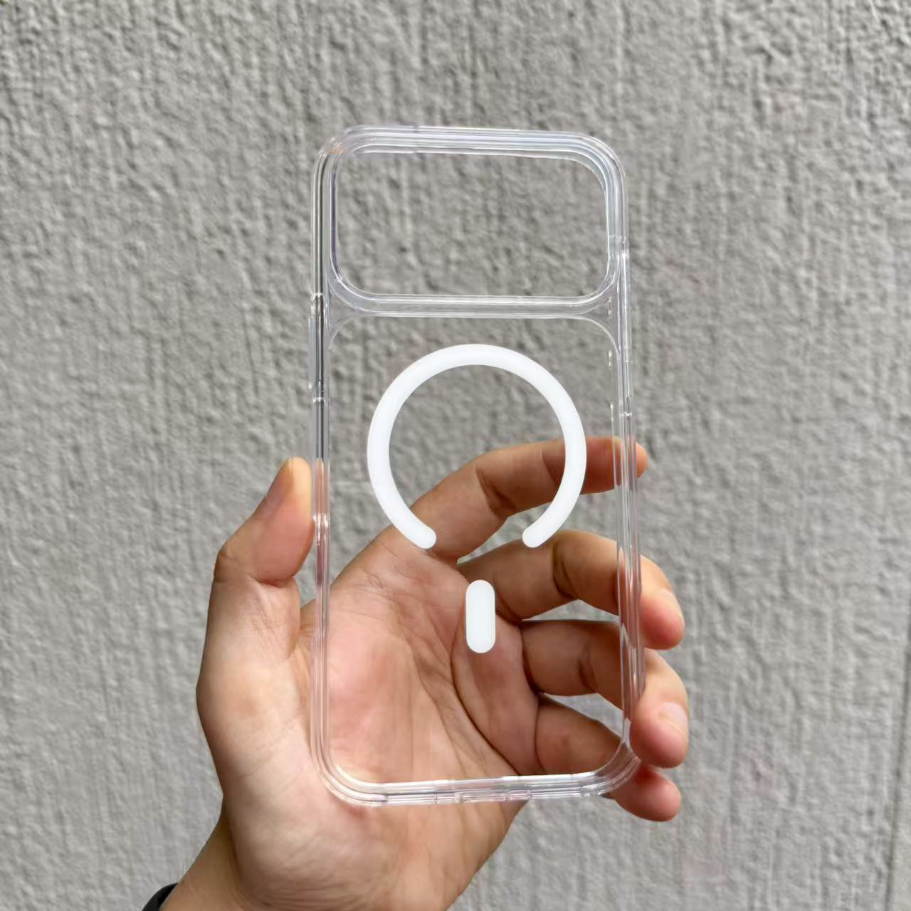 麦壳MK|极简ins风透明磁吸iphone18pro max手机壳17pro苹果16pro大视窗防摔磁吸情侣款苹果15软边14外壳高清