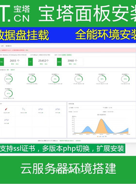 Linux环境宝塔面板安装 PHP环境部署 https 数据库配置