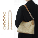 适用于coach蔻驰Laurel流浪包延长链肩带加长改造diy装 饰链条配件